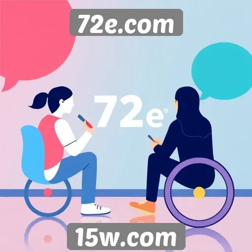 Acessibilidade e inclusão no site 72e.com