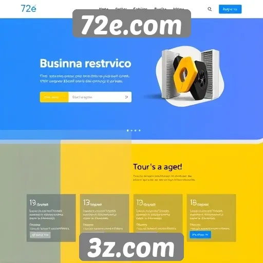 Inovação em design no site 72e.com